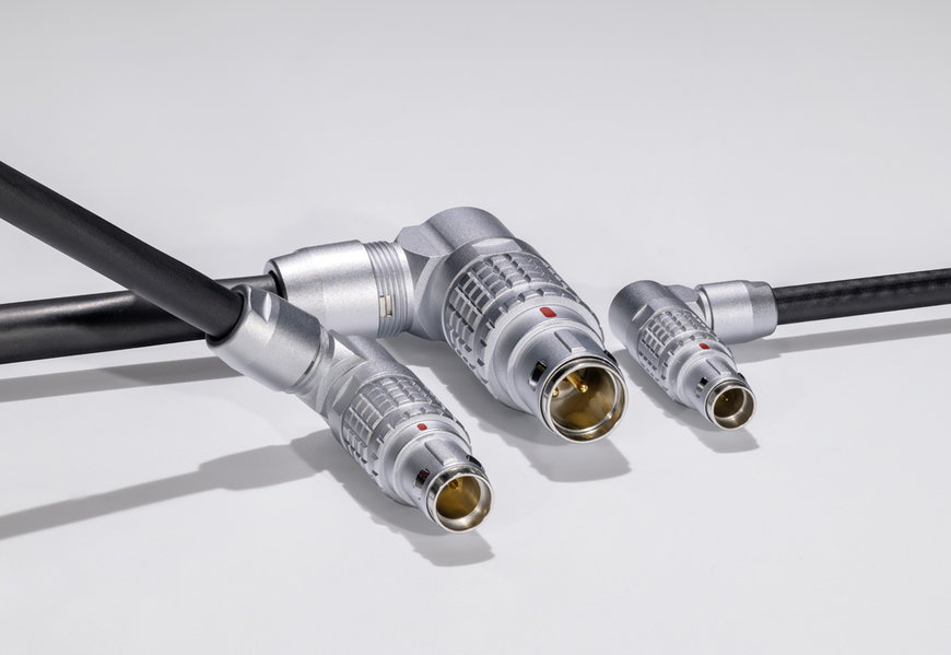 LEMO will showcase a new Anglissimo connector for outdoor applications at Electronica 2018